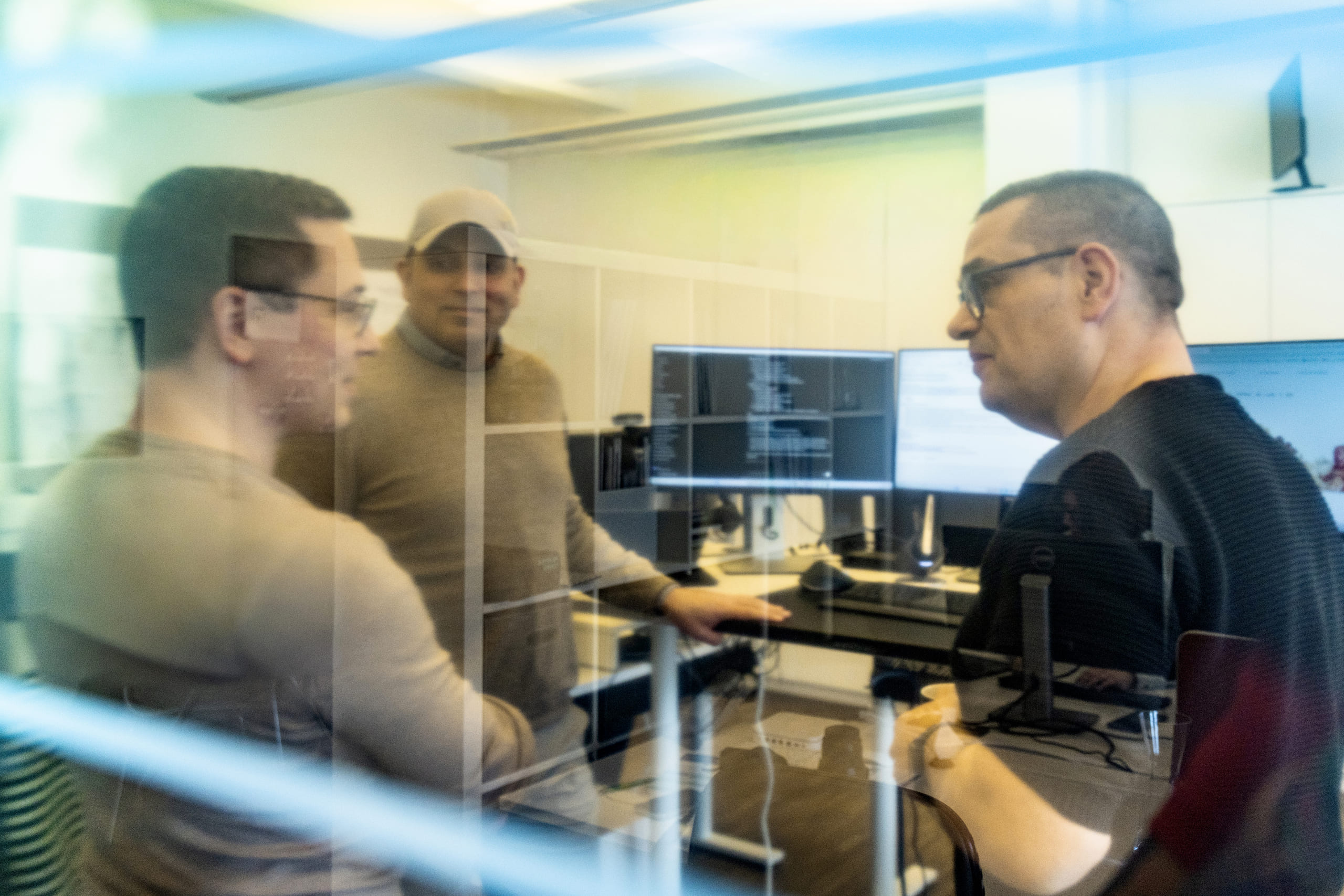 Technischer Partner im Hintergrund